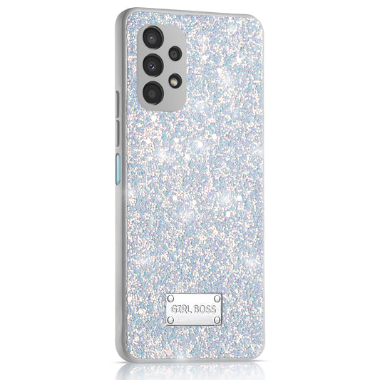 Sparkling Glitter Sequin Case with Camera Shield Back Cover For Samsung A23 5G