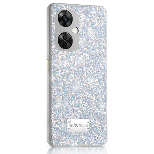 Sparkling Glitter Sequin Case with Camera Shield Back Cover For OnePlus Nord CE 3 Lite 5G