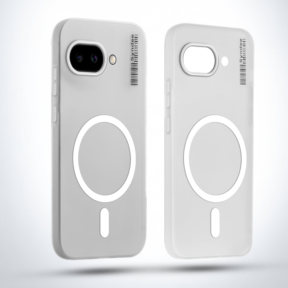 Frosted Sleek Matte Wireless Charging Support Back Cover Case for Google Pixel 9A 5G With Raised Camera Protection
