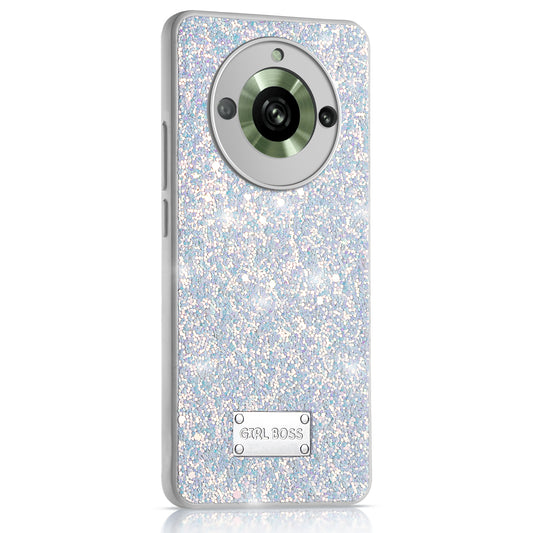 Sparkling Glitter Sequin Case with Camera Shield Back Cover For Realme Narzo 60 Pro 5G