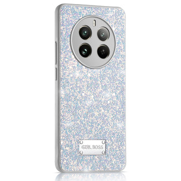 Sparkling Glitter Sequin Case with Camera Shield Back Cover For Realme 12 Pro 5G