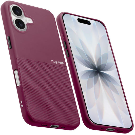 Premium Silicone Textured Case With Camera Protection & Inner Microfiber Lining Back Cover For Apple iPhone 17