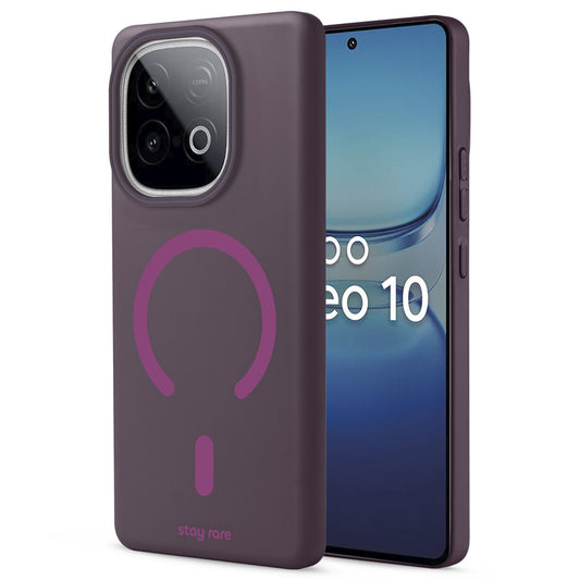 Stay Rare Premium Magnetic Case for iQOO Neo 10 5G with Raised Camera Protection & Matte Finish