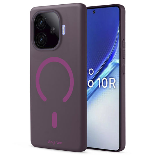 Stay Rare Premium Magnetic Case for iQOO Neo 10R 5G with Raised Camera Protection & Matte Finish