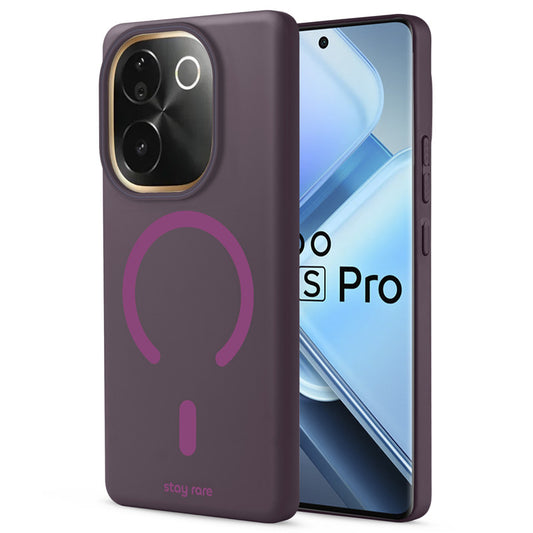 Stay Rare Premium Magnetic Case for iQOO Z9s Pro 5G with Raised Camera Protection & Matte Finish