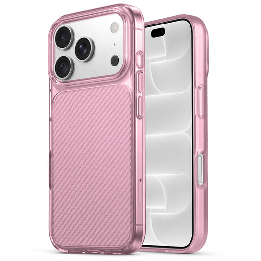 Premium Anti-Yellow Carbon Fiber Case for Apple iPhone 18 Pro with Rigid Build & Raised Camera Protection