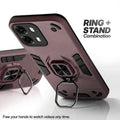 Oppo A6 Pro 5G case with foldable ring stand for hands-free viewing in kickstand position