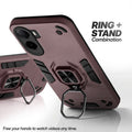 Poco C85x 5G case with foldable ring stand for hands-free viewing in kickstand position