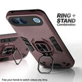 Vivo S2 5G case with foldable ring stand for hands-free viewing in kickstand position