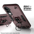 Vivo Y400 Pro 5G case with foldable ring stand for hands-free viewing in kickstand position