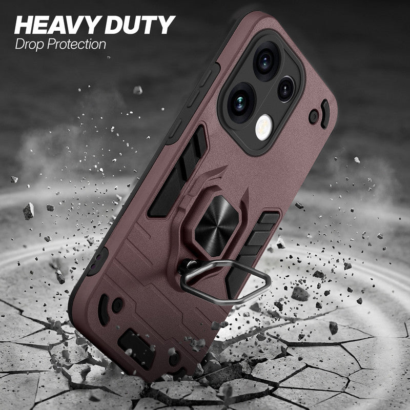 Oppo Reno 16 Pro 5G protective case illustrating impact drop protection with an impact-resistant frame.