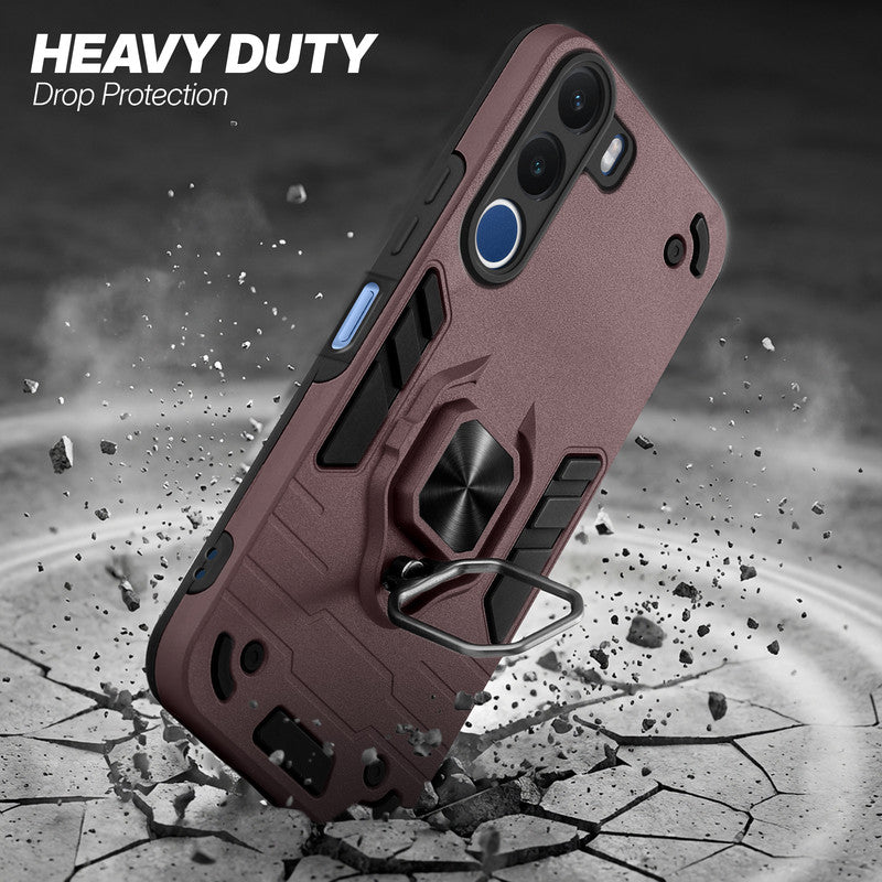 Realme C100x 5G protective case illustrating impact drop protection with an impact-resistant frame.