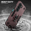 Realme P4x 5G protective case illustrating impact drop protection with an impact-resistant frame.