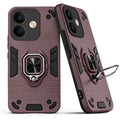 Back view of POCO X8 5G case highlighting the built-in rotating metal ring holder