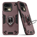 Back view of Realme 16 Pro 5G case highlighting the built-in rotating metal ring holder