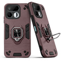 Back view of Realme 16T 5G case highlighting the built-in rotating metal ring holder