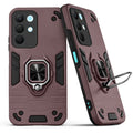 Back view of Realme Narzo 90x 5G case highlighting the built-in rotating metal ring holder