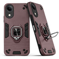 Back view of Vivo T5e 5G case highlighting the built-in rotating metal ring holder