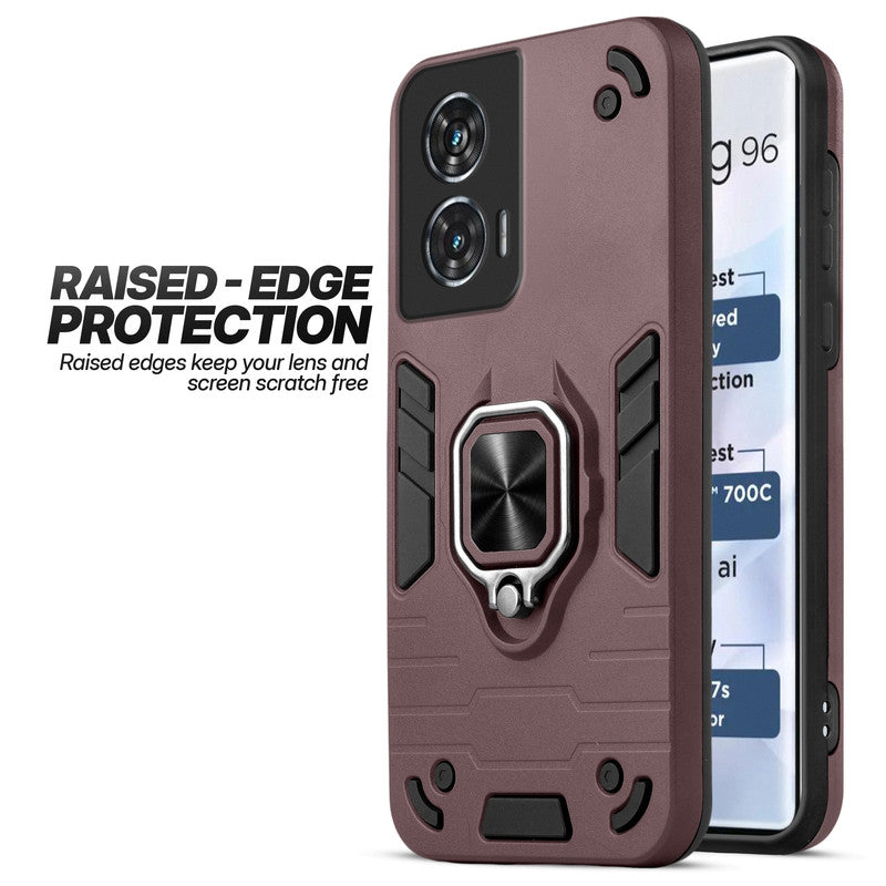Motorola Moto G96 5G case showing raised edge protection for camera and screen