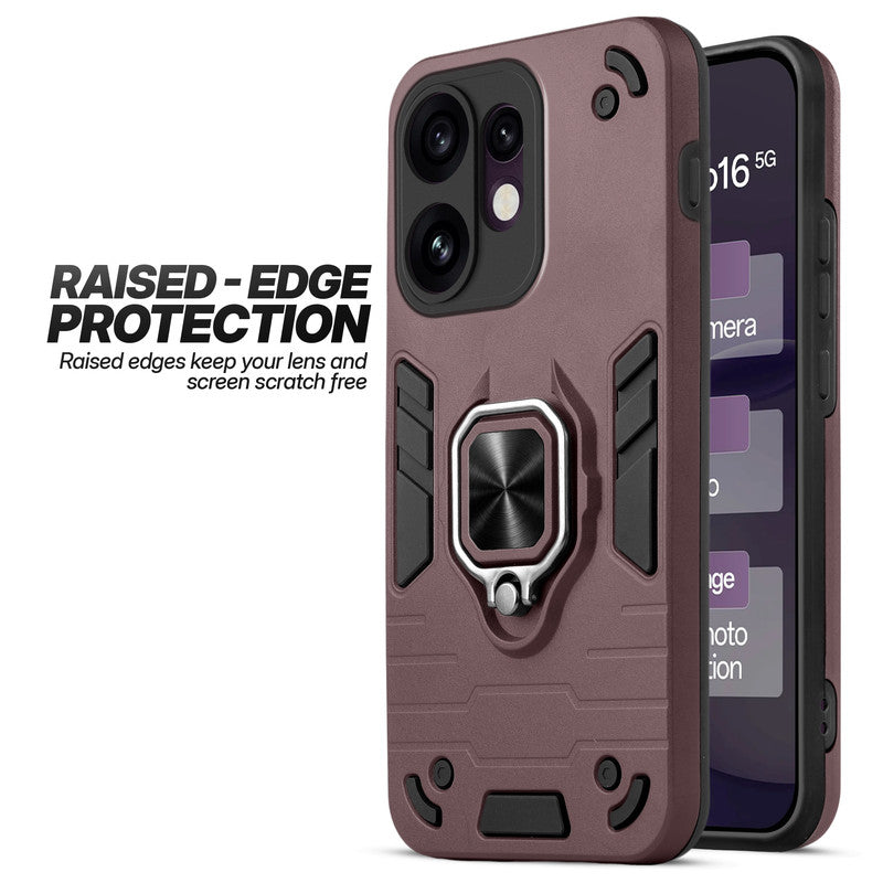 Oppo Reno 16 5G case showing raised edge protection for camera and screen