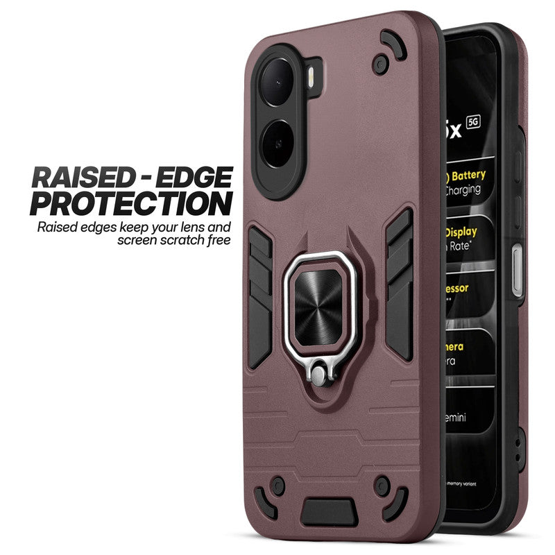 Poco C85x 5G case showing raised edge protection for camera and screen