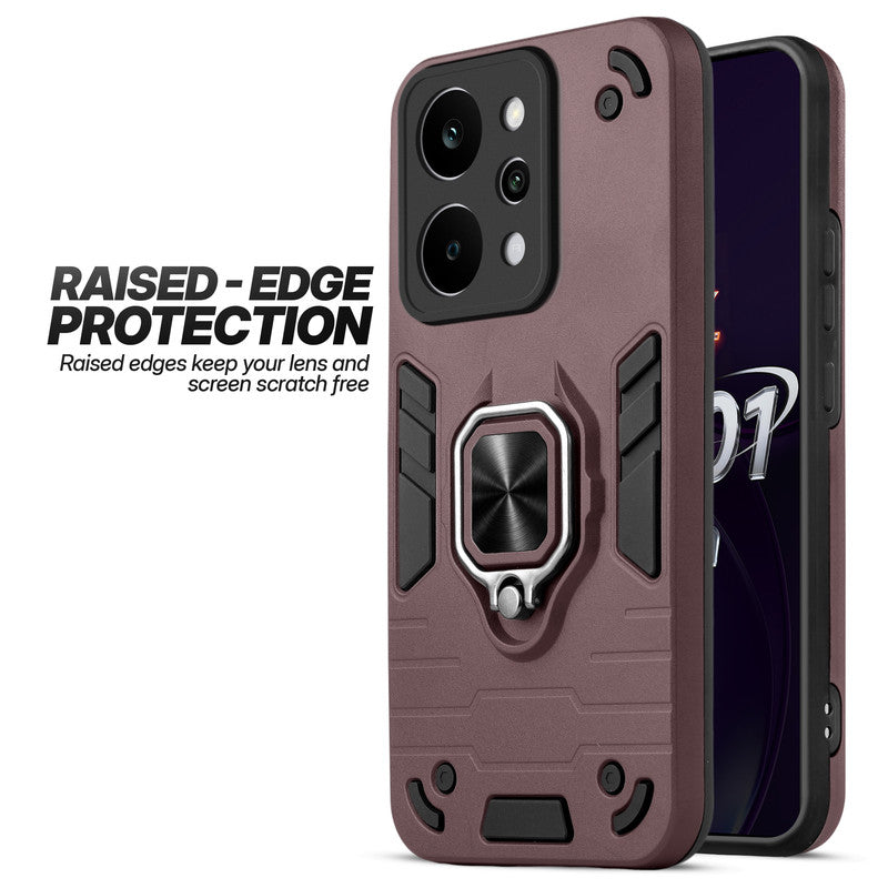Realme P4 Power 5G case showing raised edge protection for camera and screen