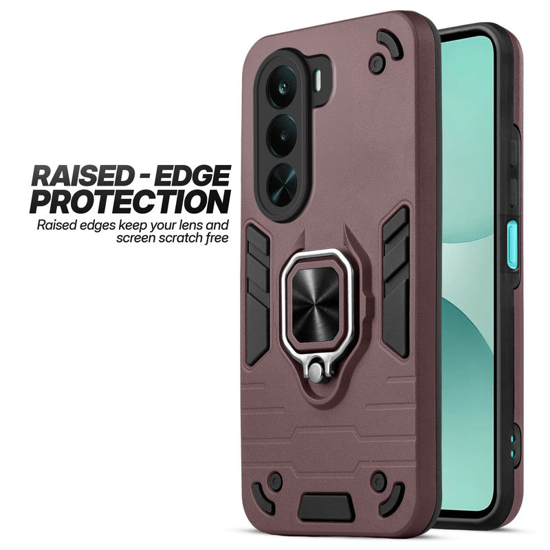 Realme P4x 5G case showing raised edge protection for camera and screen