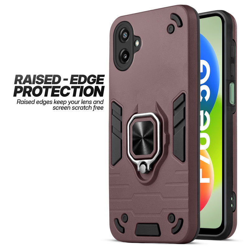 Samsung F70e 5G case showing raised edge protection for camera and screen