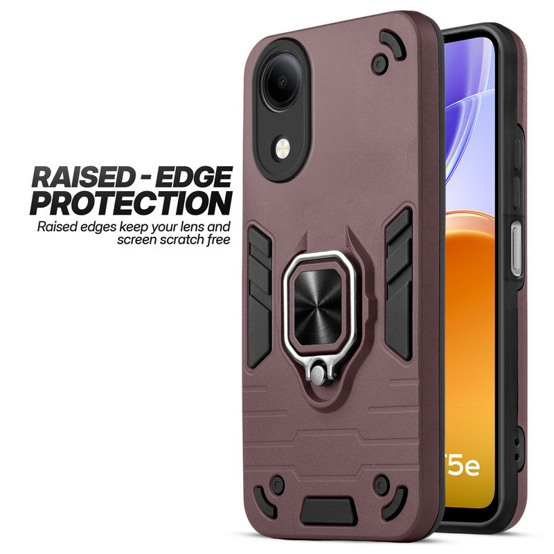 Vivo T5e 5G case showing raised edge protection for camera and screen