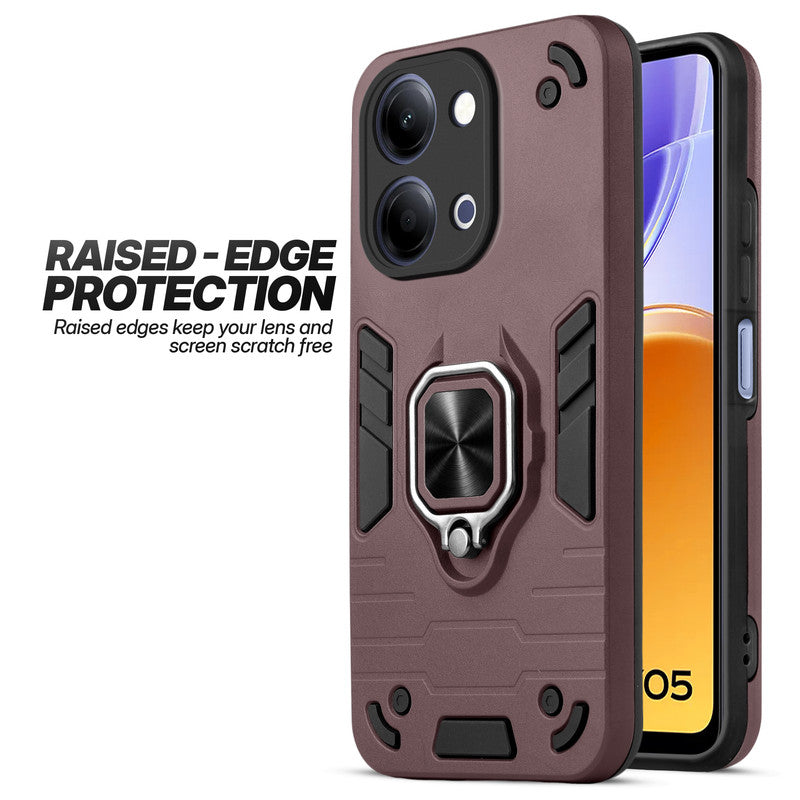 Vivo Y05 4G case showing raised edge protection for camera and screen