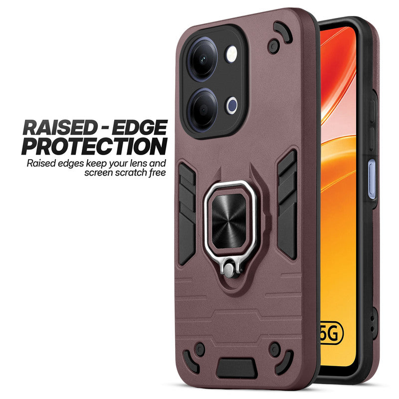 Vivo Y21 5G case showing raised edge protection for camera and screen