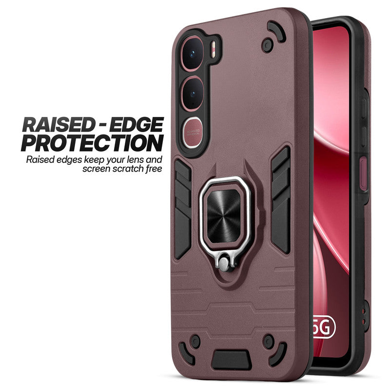 Vivo Y31 5G case showing raised edge protection for camera and screen