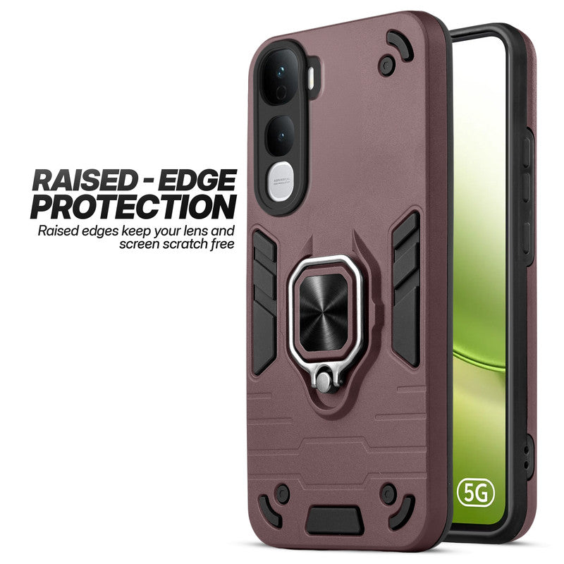 Vivo Y400 5G case showing raised edge protection for camera and screen