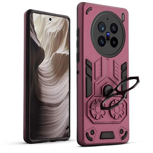 Heavy Duty Shockproof Case with Reinforced Corners for Vivo X200 Pro 5G , Soft Cushioning & Camera Protection