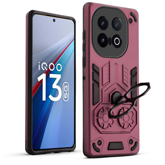 Heavy Duty Shockproof Case with Reinforced Corners for iQOO 13 5G , Soft Cushioning & Camera Protection