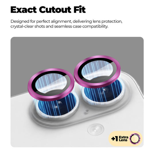 Camera Lens Protector For Apple iPhone 16, HD Clear Lens Guard