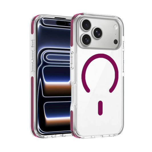 GripLine Frame Ultra-Slim Bumper with MagSafe Compatibility Phone Cover For Apple iphone 17 Pro
