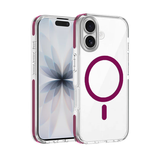 GripLine Frame Ultra-Slim Bumper with MagSafe Compatibility Phone Cover For Apple iPhone 17