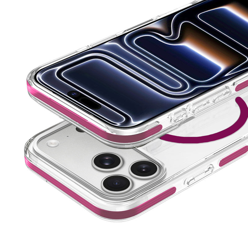 Grip-Line Frame Bumper Case For Apple iPhone 17 Pro Max