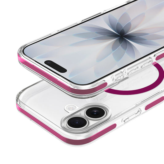 GripLine Frame Ultra-Slim Bumper with MagSafe Compatibility Phone Cover For Apple iPhone 17