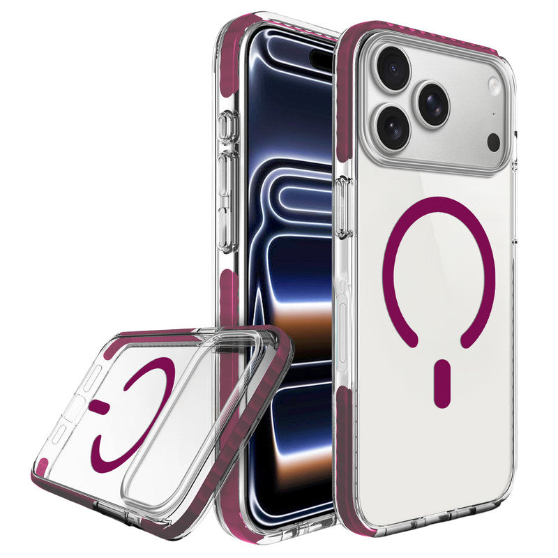 Grip-Line Frame Bumper Case For Apple iPhone 17 Pro Max