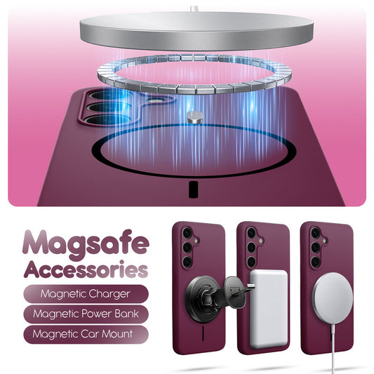 Cloud Feel Silicone Case for Samsung S24 Plus 5G – Supports Wireless Charging