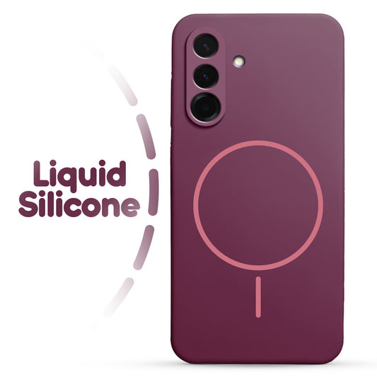 Cloud Feel Silicone Case for Samsung A36 5G – Supports Wireless Charging