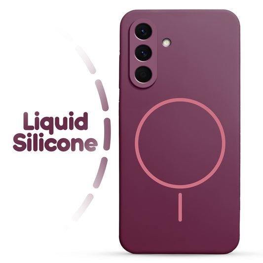 Cloud Feel Silicone Case for Samsung A56 5G – Supports Wireless Charging