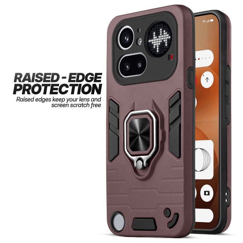 Nothing Phone 4A Pro 5G case showing raised edge protection for camera and screen