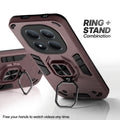 Redmi Note 15 Pro 5G case with foldable ring stand for hands-free viewing in kickstand position