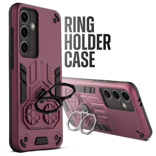Heavy Duty Shockproof Case with Reinforced Corners for Samsung S24 FE 5G , Soft Cushioning & Camera Protection
