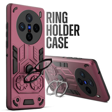 Heavy Duty Shockproof Case with Reinforced Corners for Vivo X200 5G, Soft Cushioning & Camera Protection