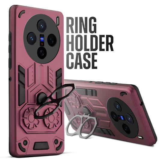 Heavy Duty Shockproof Case with Reinforced Corners for Vivo X200 5G, Soft Cushioning & Camera Protection