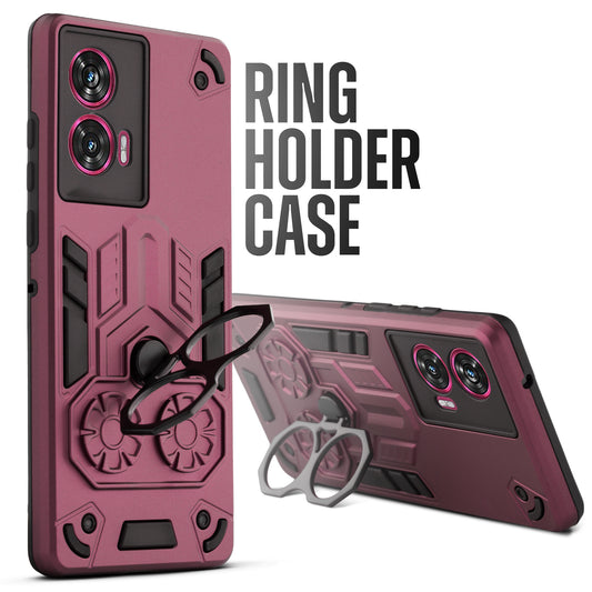 Heavy Duty Shockproof Case with Reinforced Corners for Motorola Moto Edge 50 Fusion 5G , Soft Cushioning & Camera Protection